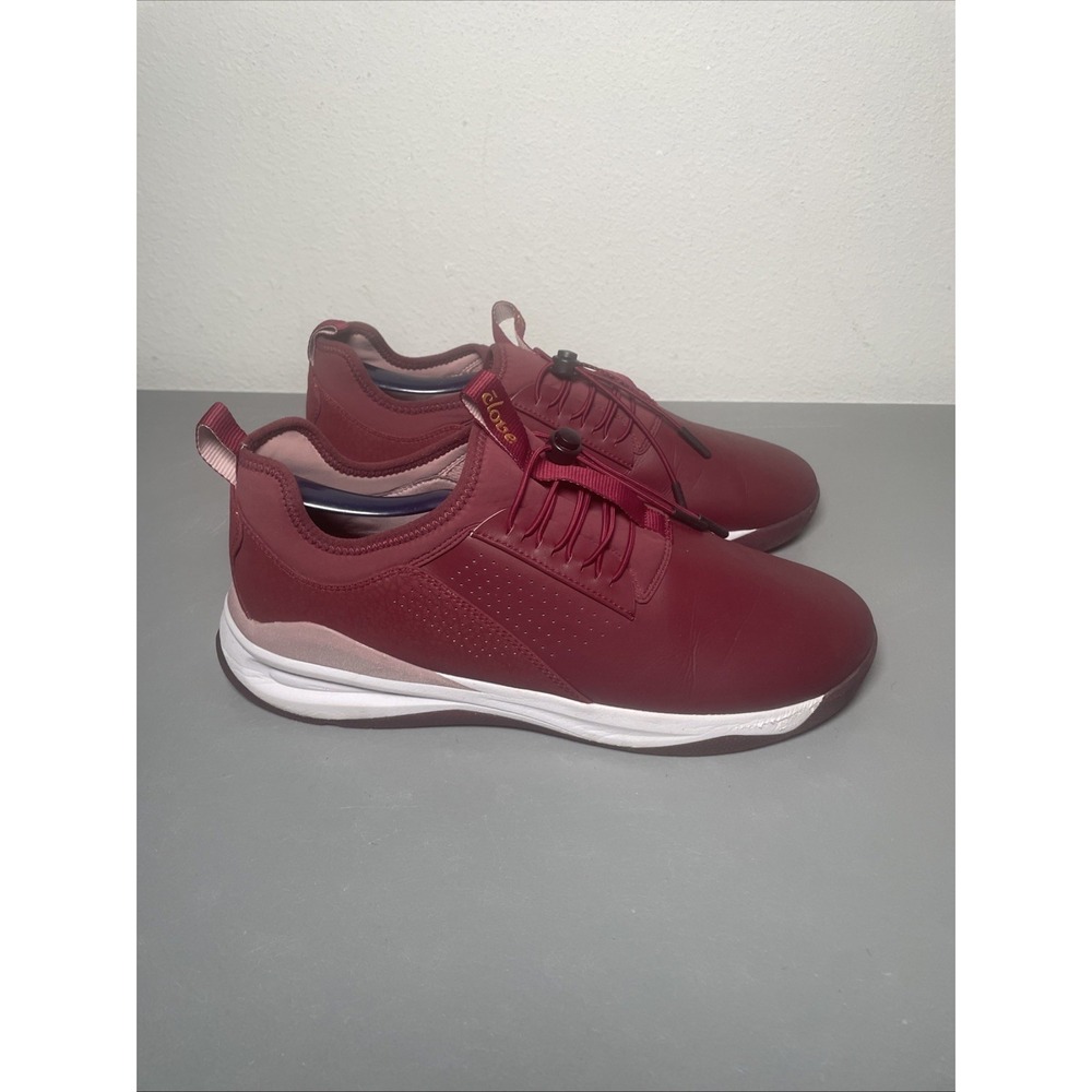 Clove Classic Nursing Shoes Sneaker Royal Maroon Women's Size 12 Men's 10.5